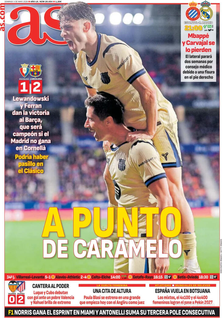 Capa Jornal AS - 2026-05-03