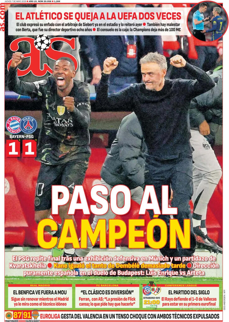 Capa Jornal AS - 2026-05-07