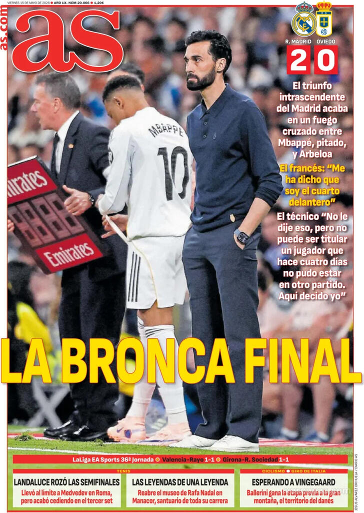 Capa Jornal AS - 2026-05-15