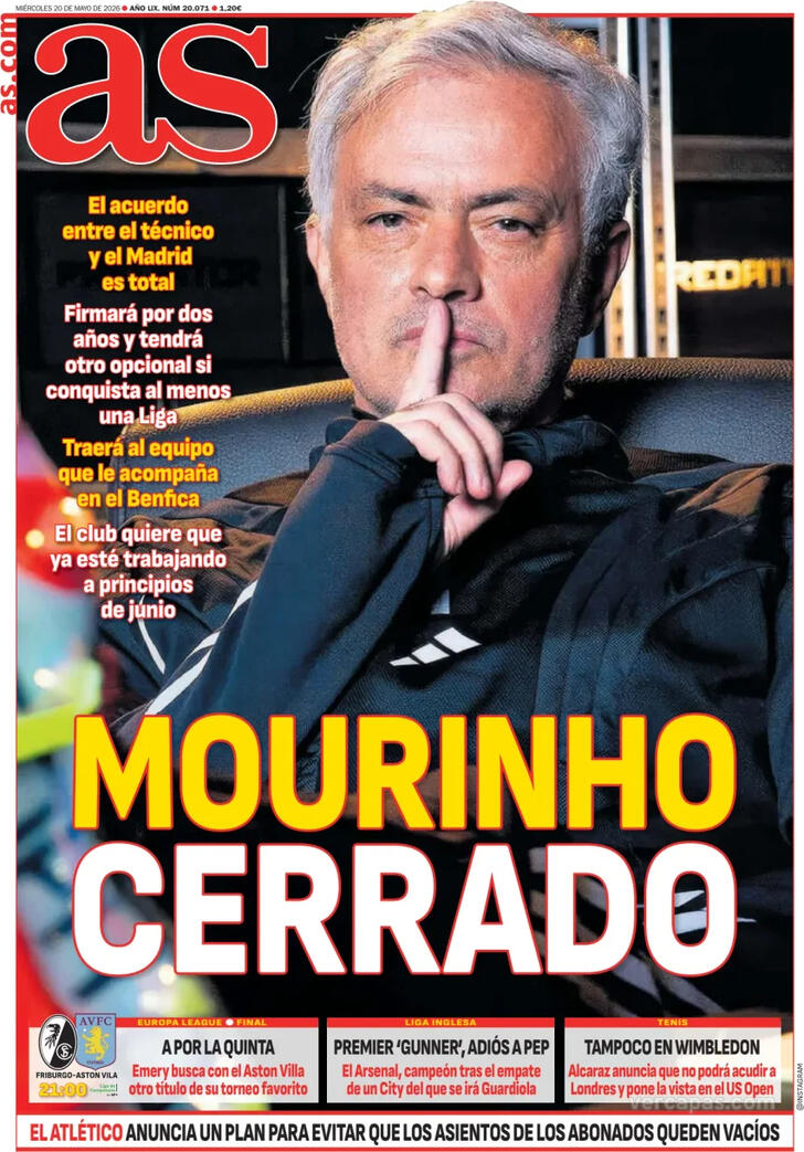 Capa Jornal AS - 2026-05-20