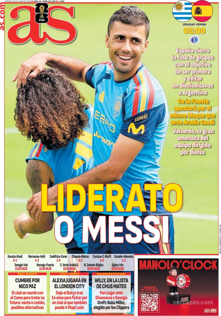 Capa Jornal AS - 2026-06-26