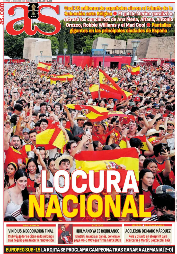 Capa Jornal AS - 2026-07-12