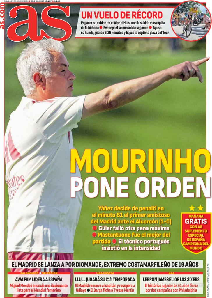 Capa Jornal AS - 2026-07-25