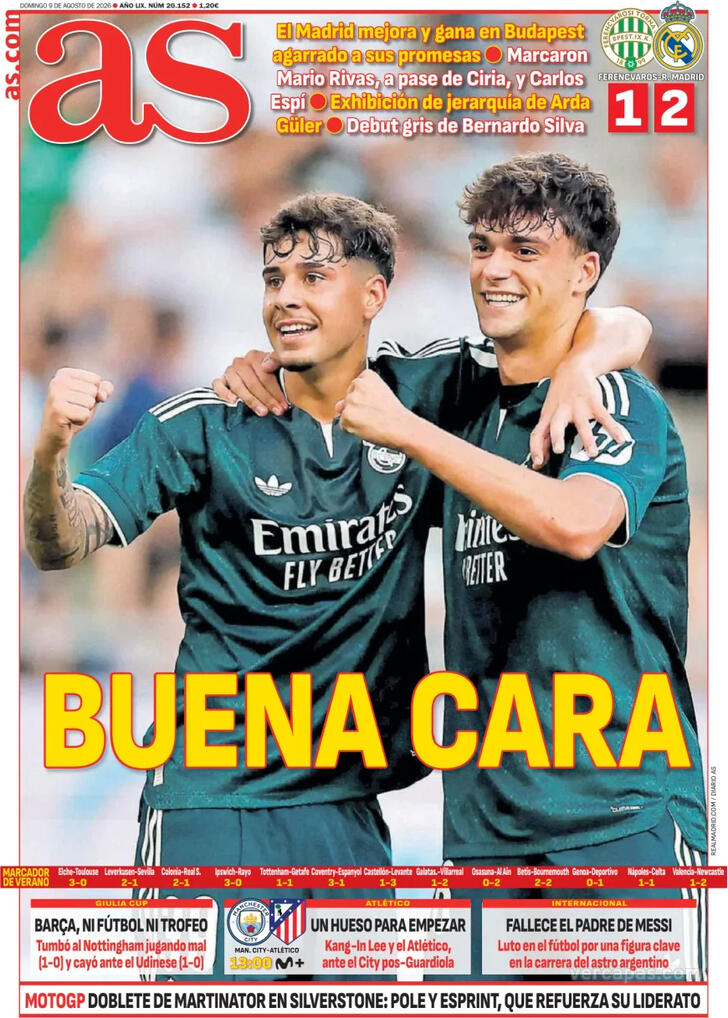 Capa Jornal AS - 2026-08-09