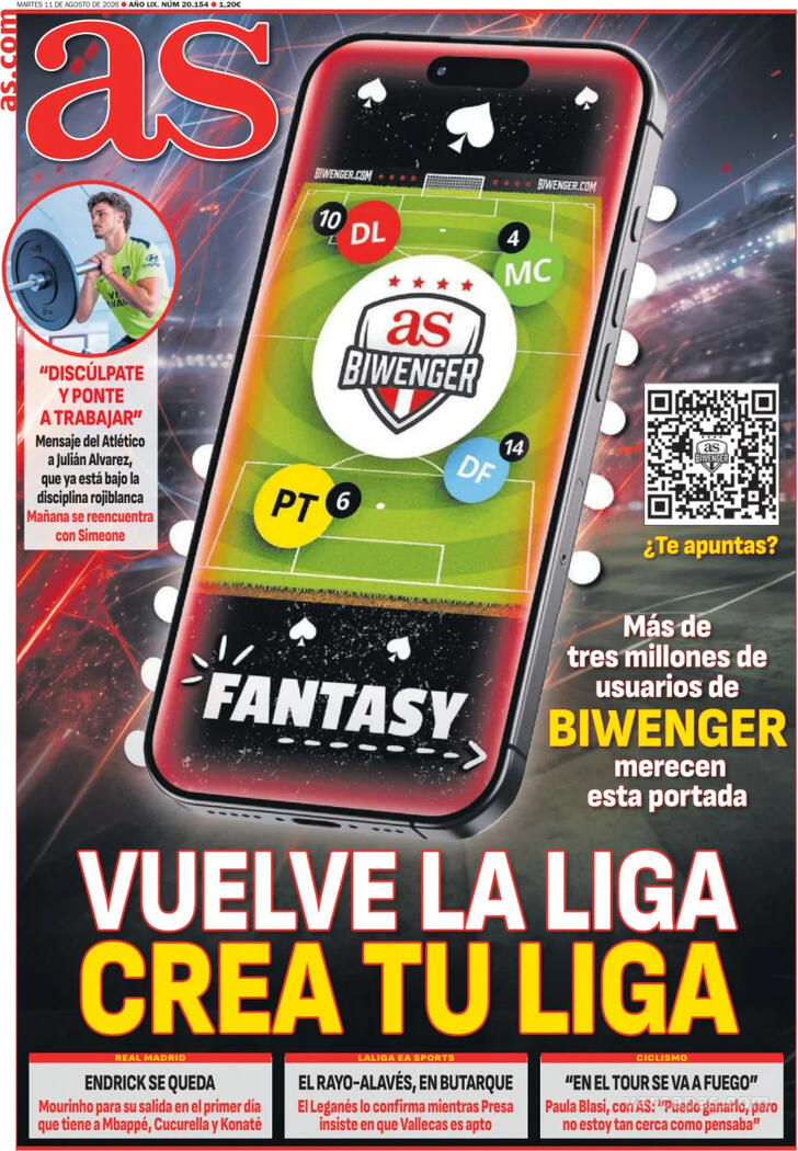 Capa Jornal AS - 2026-08-11