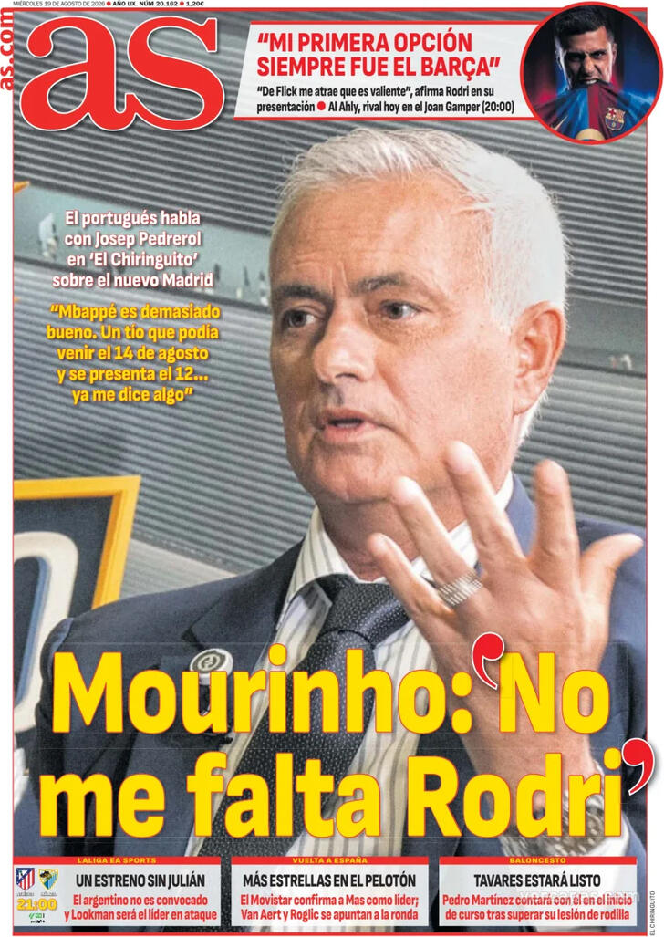Capa Jornal AS - 2026-08-19