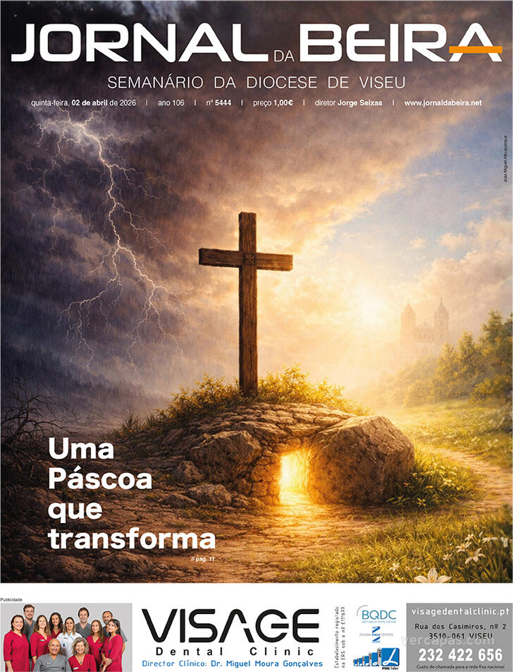 Capa Jornal da Beira - 2026-04-02