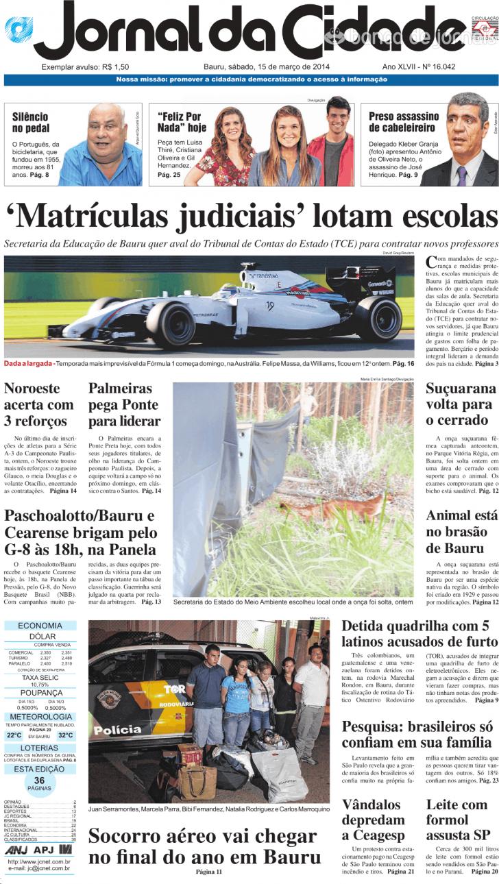 Jornal da Cidade - Bauru