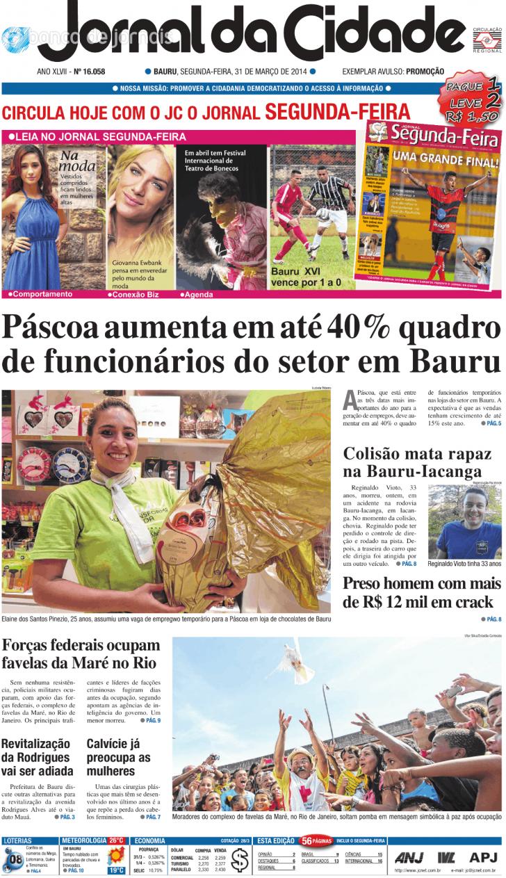 Jornal da Cidade - Bauru