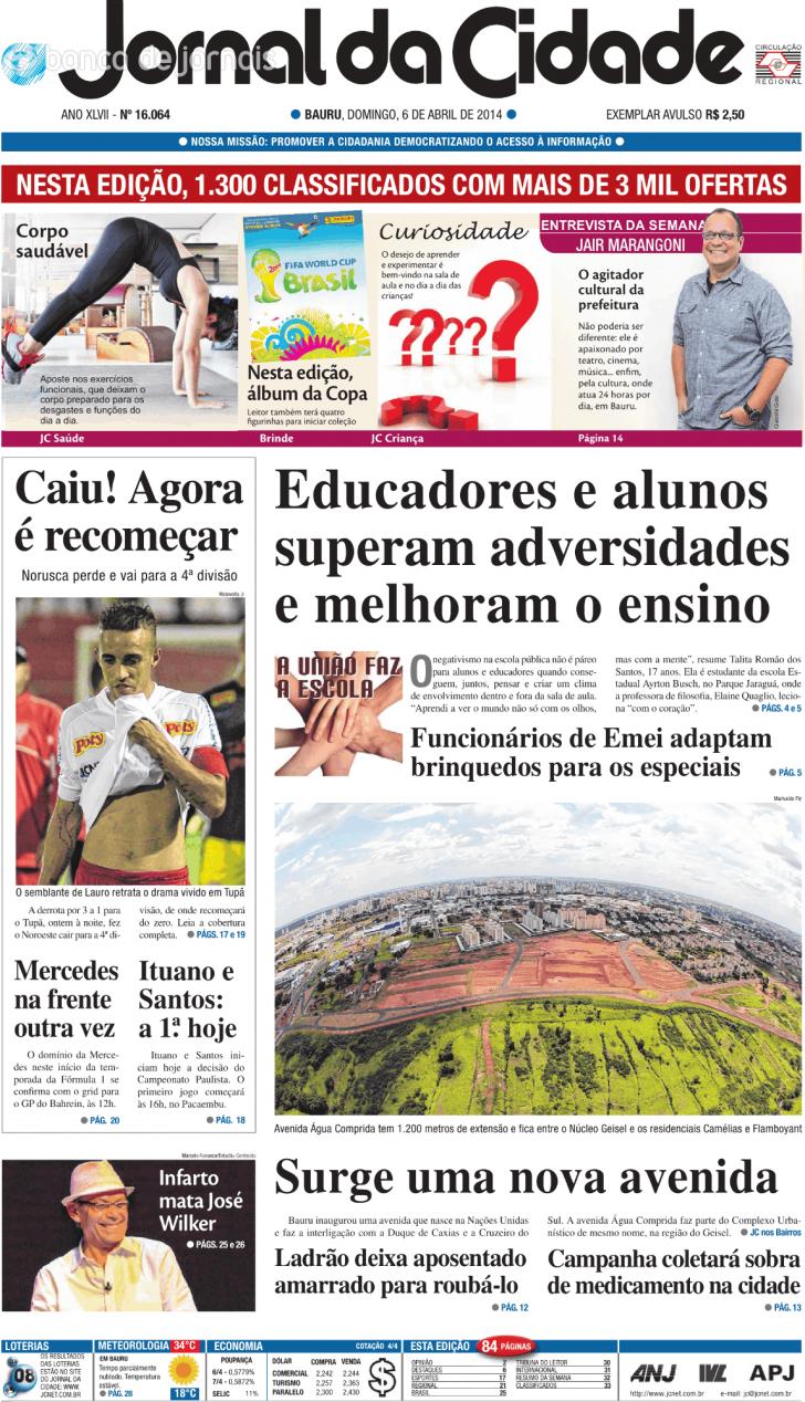 Jornal da Cidade - Bauru