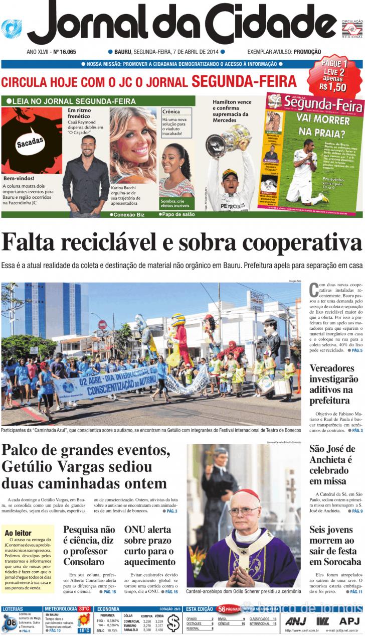 Jornal da Cidade - Bauru