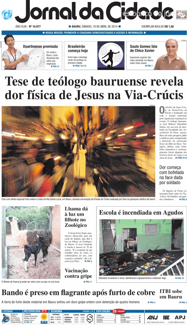 Jornal da Cidade - Bauru