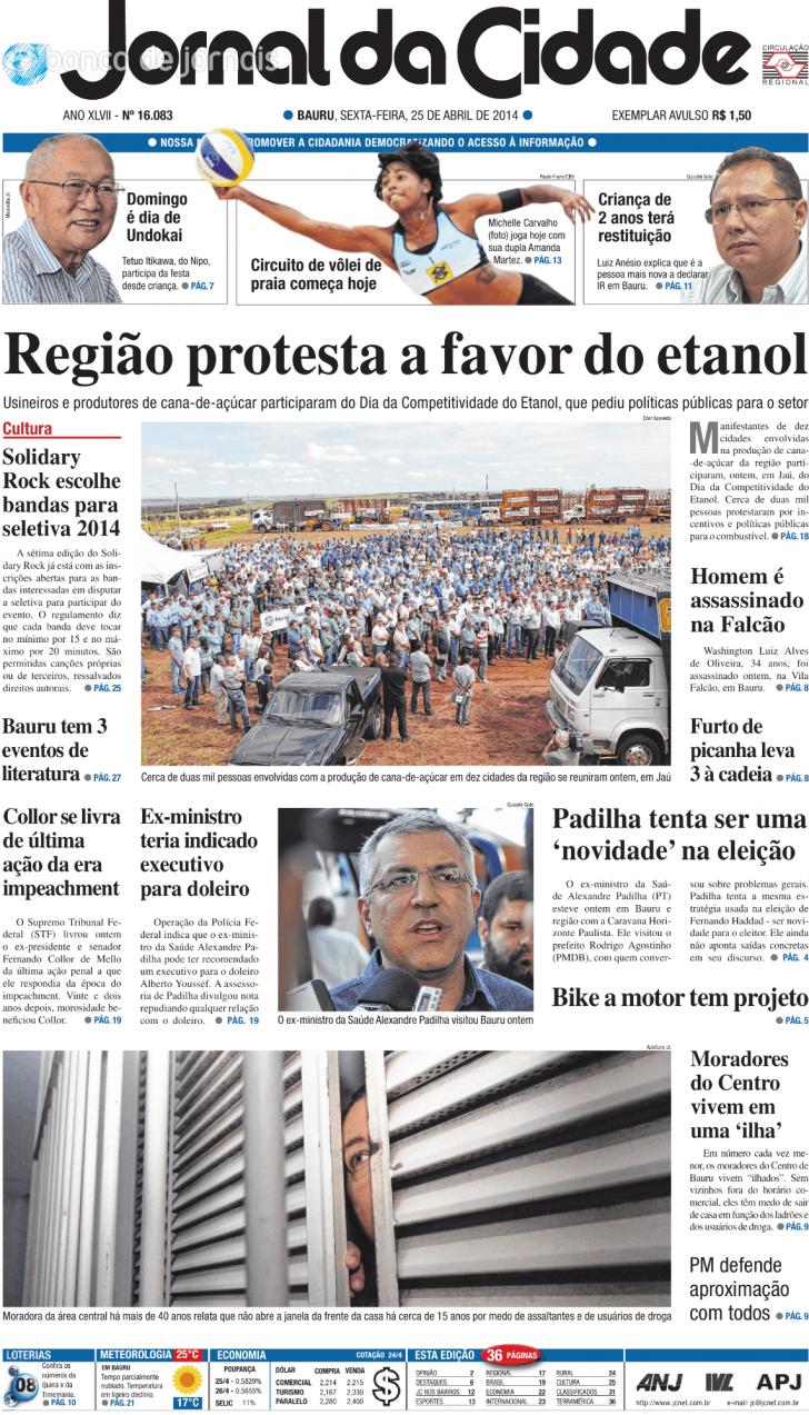 Jornal da Cidade - Bauru