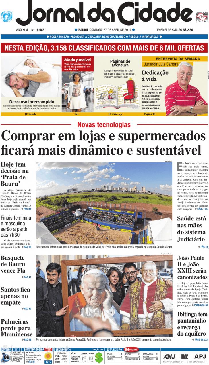 Jornal da Cidade - Bauru