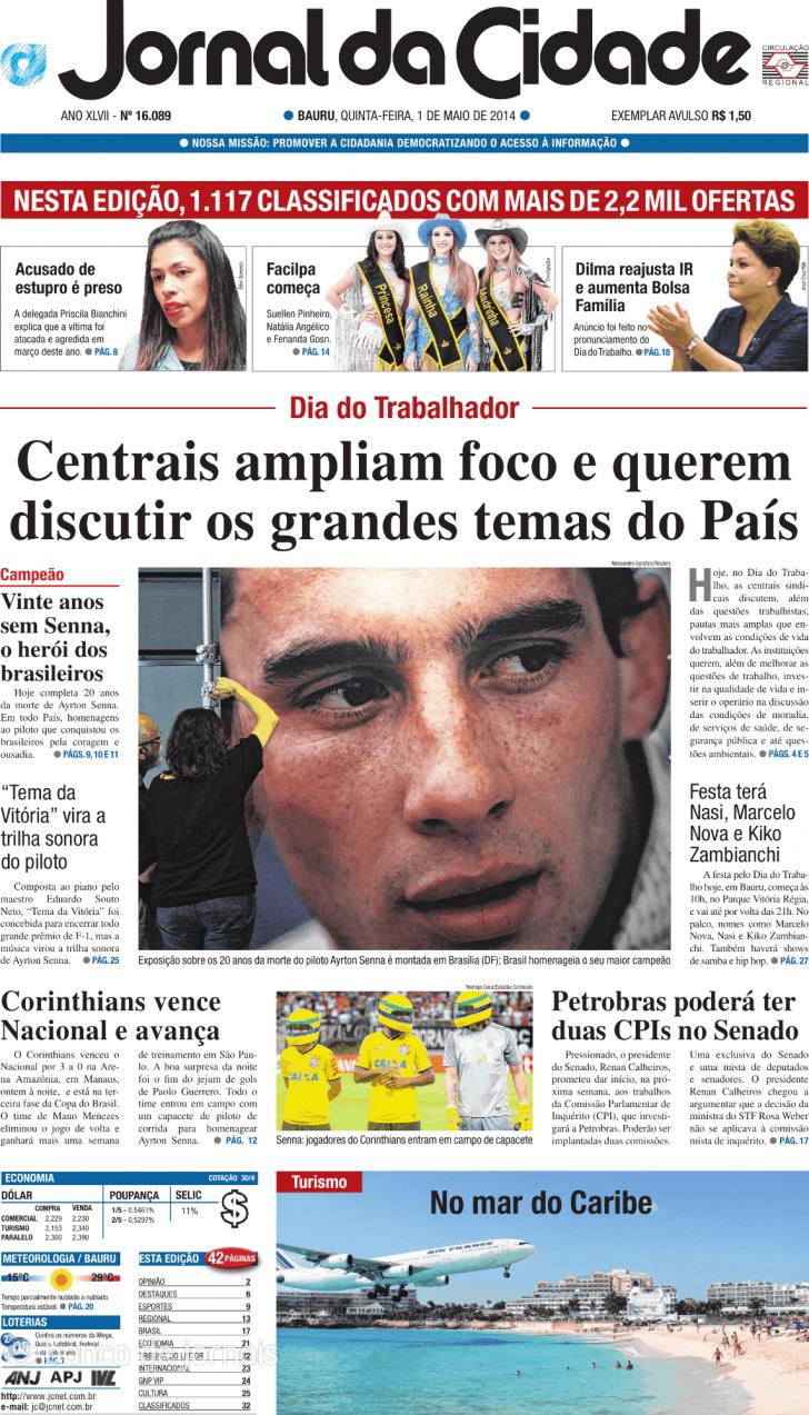 Jornal da Cidade - Bauru