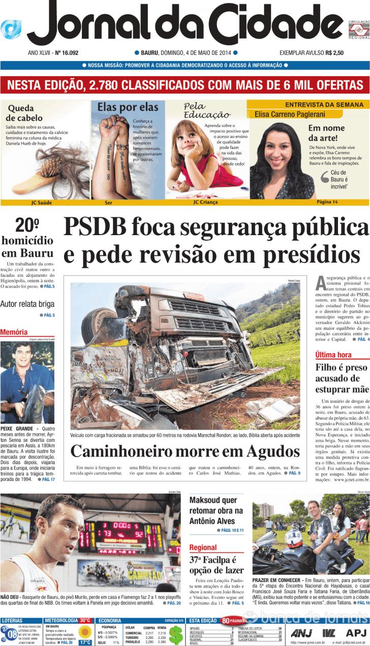 Jornal da Cidade - Bauru