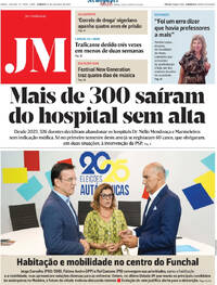 Capa Jornal da Madeira de 2025-09-27