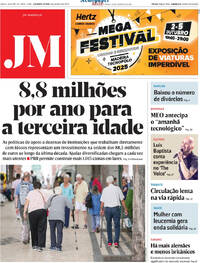 Capa Jornal da Madeira de 2025-10-01