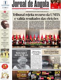 Jornal de Angola - 2022-09-09