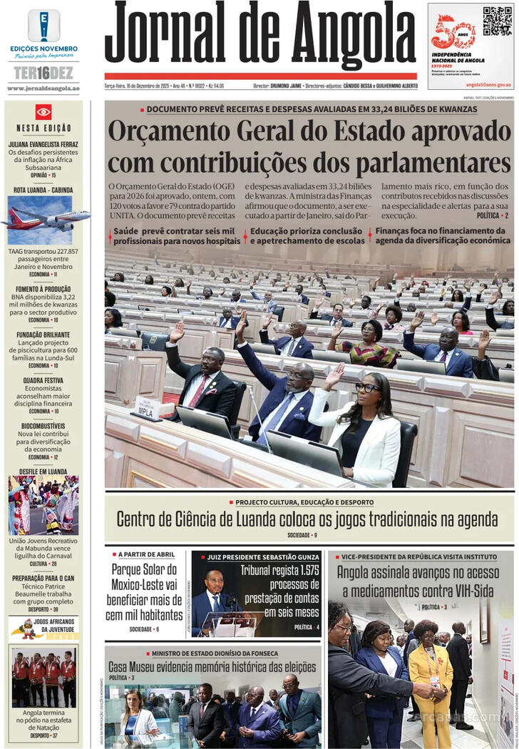 Jornal de Angola