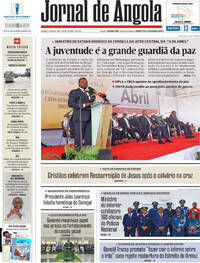 Capa Jornal de Angola de 2026-04-05