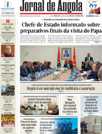 Capa Jornal de Angola de 2026-04-11