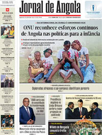 Capa Jornal de Angola de 2026-06-01