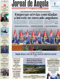 Capa Jornal de Angola de 2026-06-10