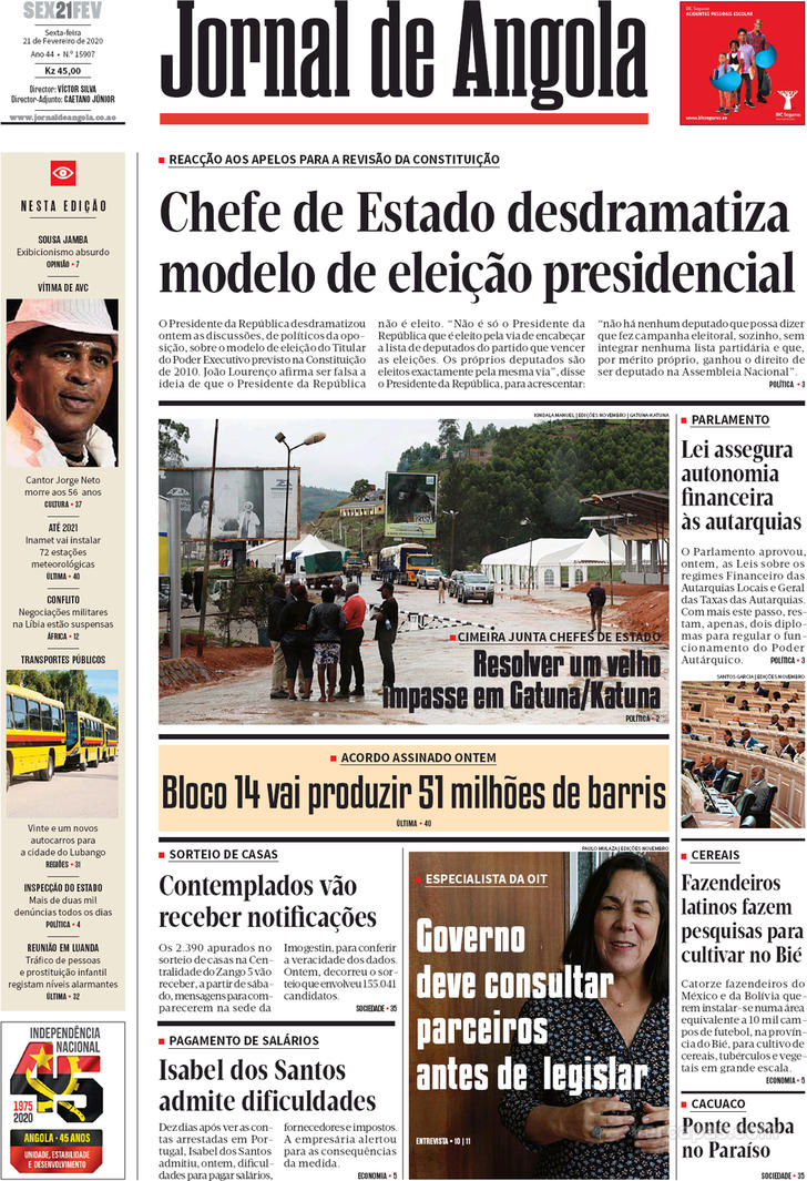 Jornal de Angola