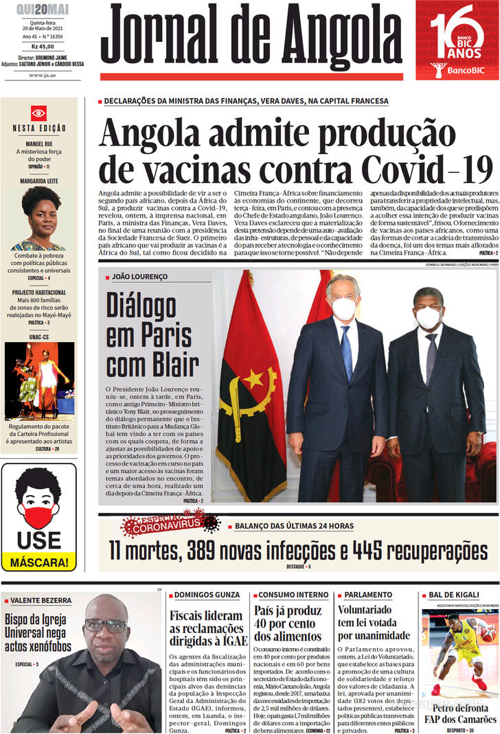 Jornal de Angola