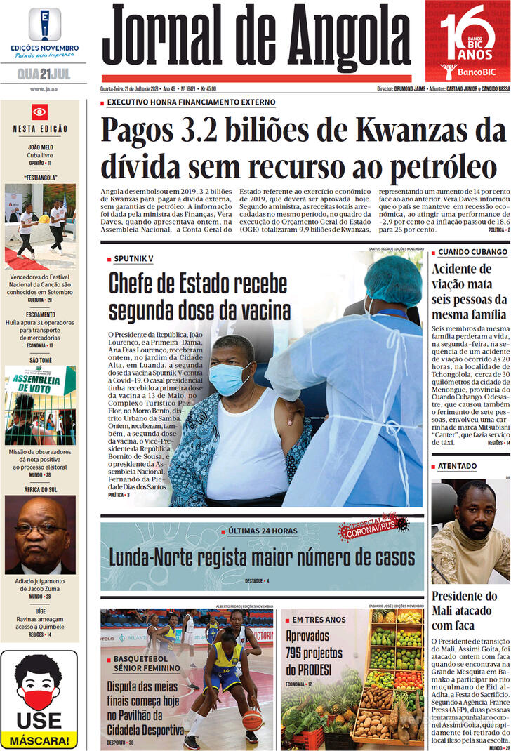 Jornal de Angola