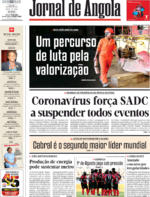 Jornal de Angola - 2020-03-08