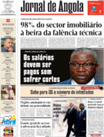 Jornal de Angola - 2020-04-27