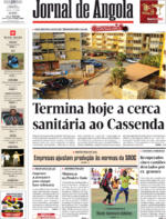 Jornal de Angola - 2020-05-20