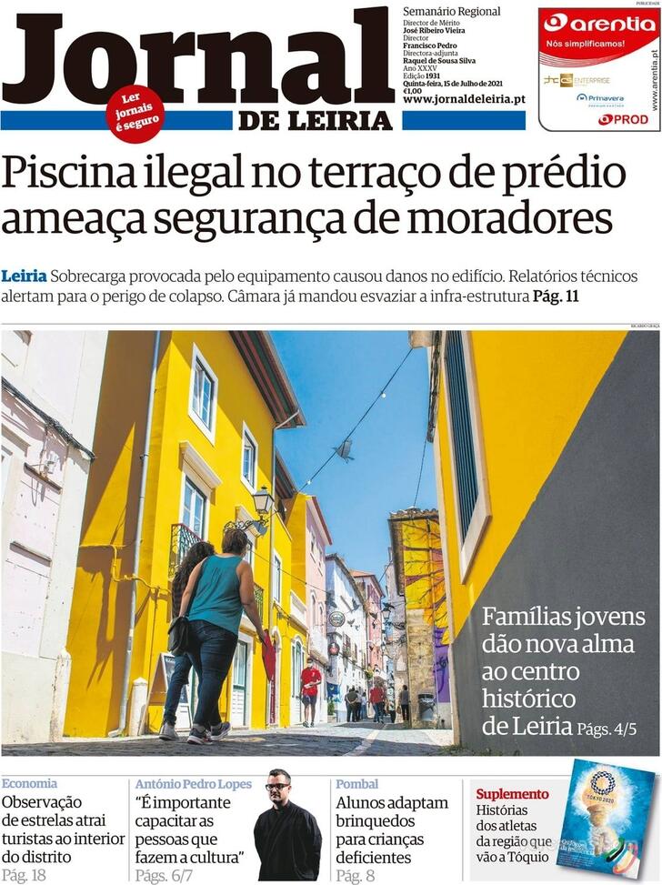 Jornal de Leiria - Casa Pia não tem de jogar com 'grandes' em Leiria