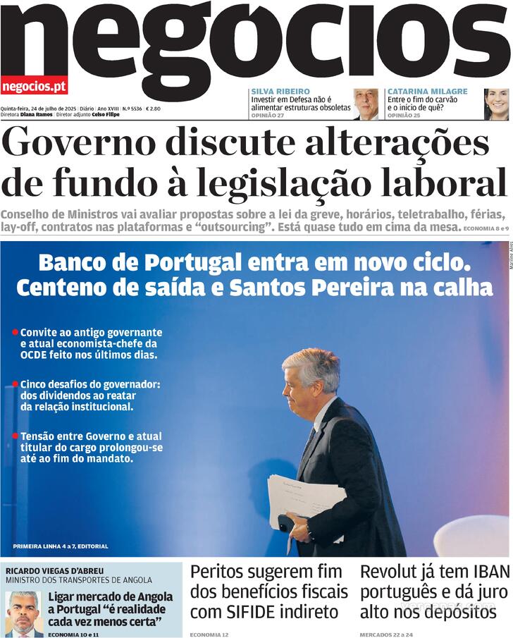 Capa Jornal de Negcios - 2025-07-24