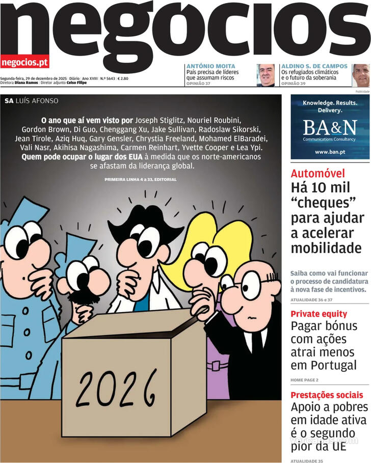 Capa Jornal de Neg�cios - 2025-12-29