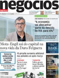 Capa Jornal de Negcios de 2025-10-22