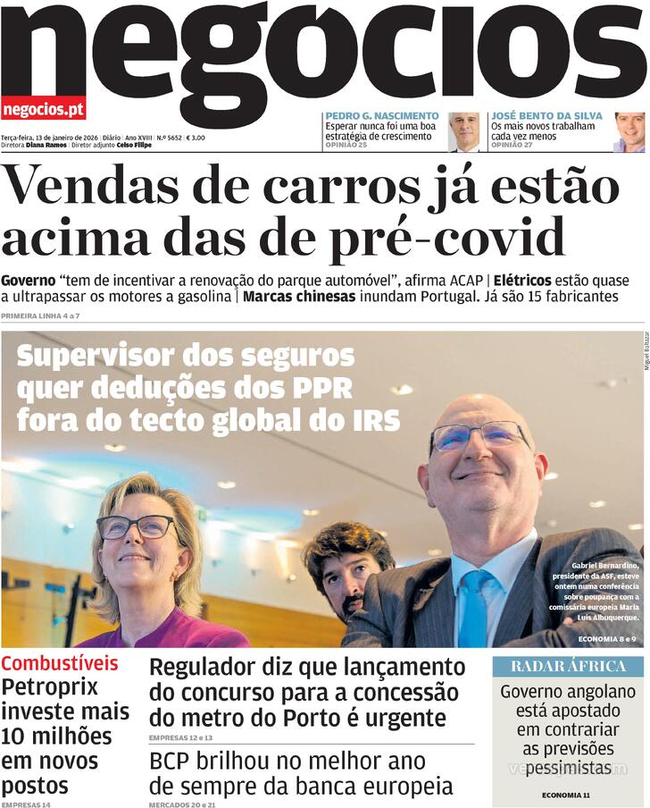 Capa Jornal de Neg�cios - 2026-01-13