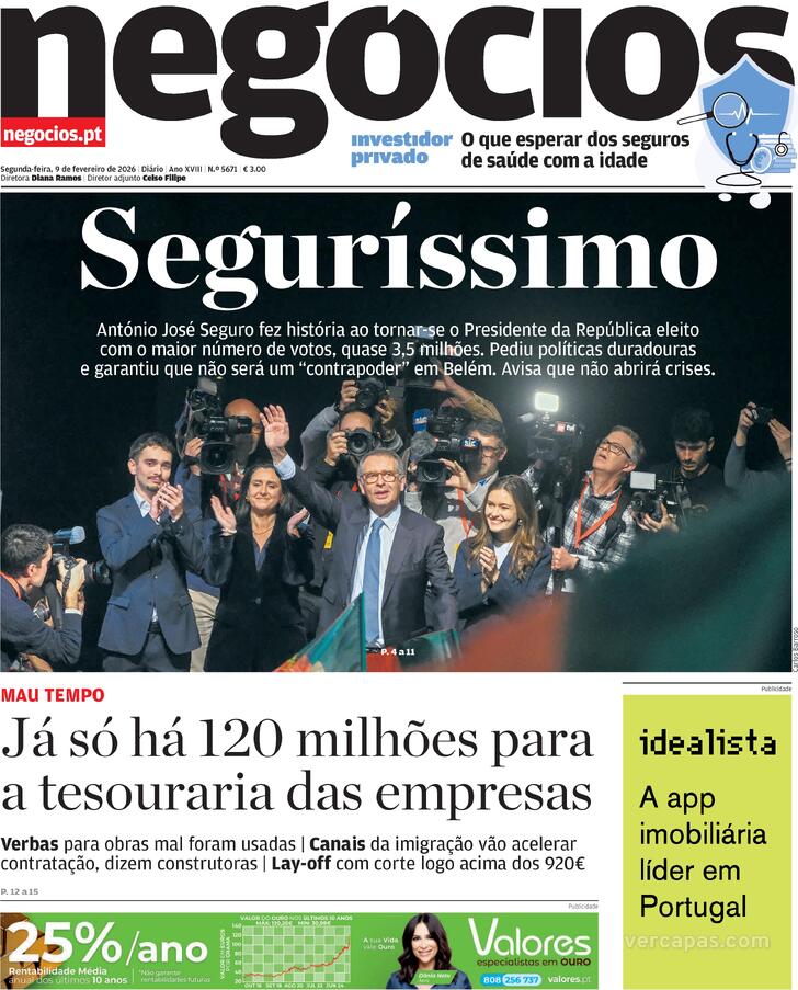 Capa Jornal de Neg�cios - 2026-02-09