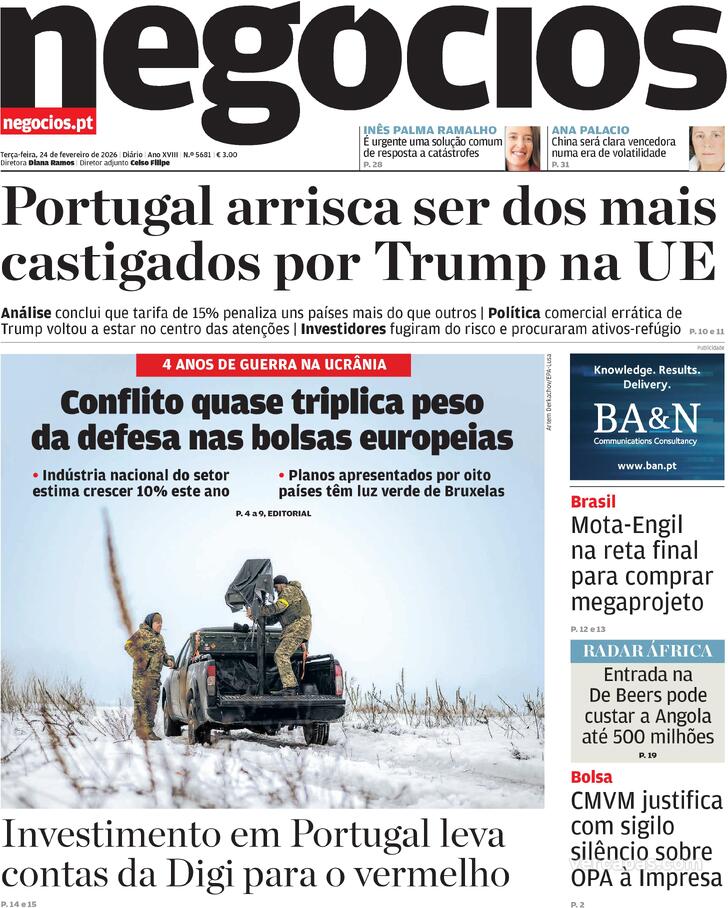 Capa Jornal de Neg�cios - 2026-02-24