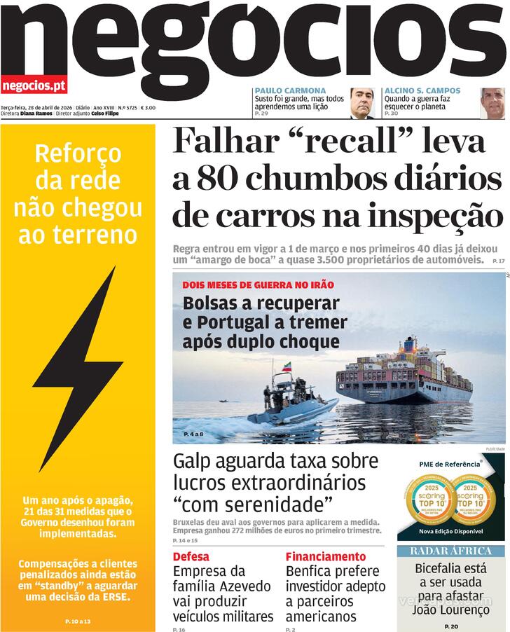 Capa Jornal de Neg�cios - 2026-04-28