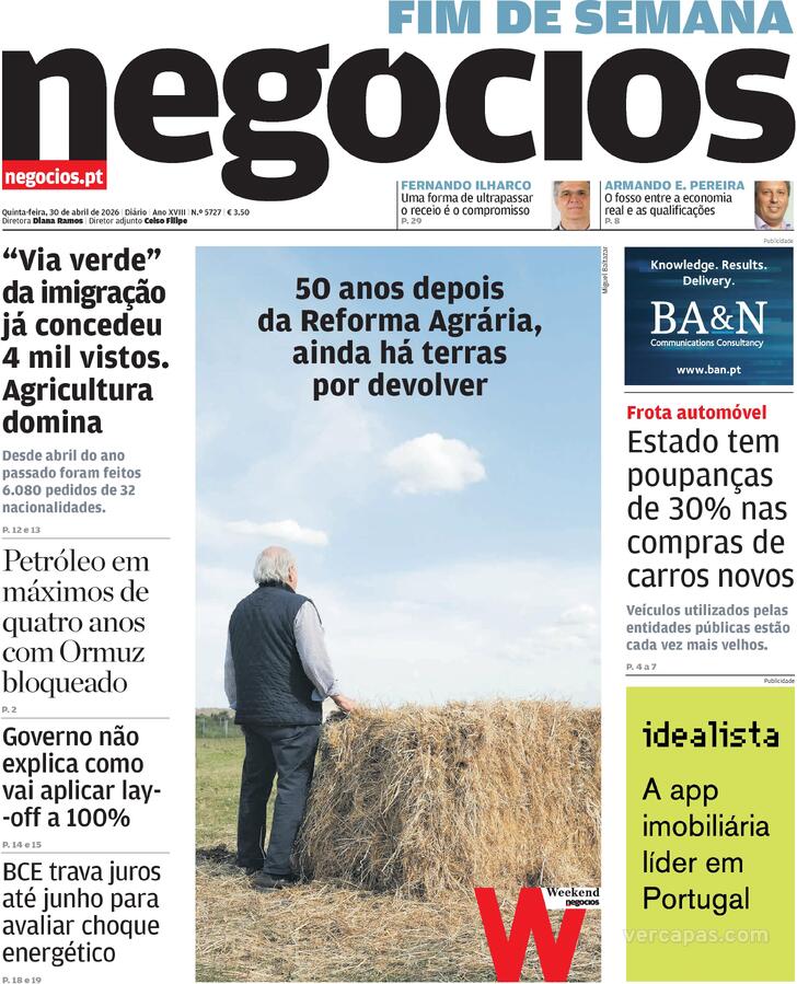 Capa Jornal de Neg�cios - 2026-04-30