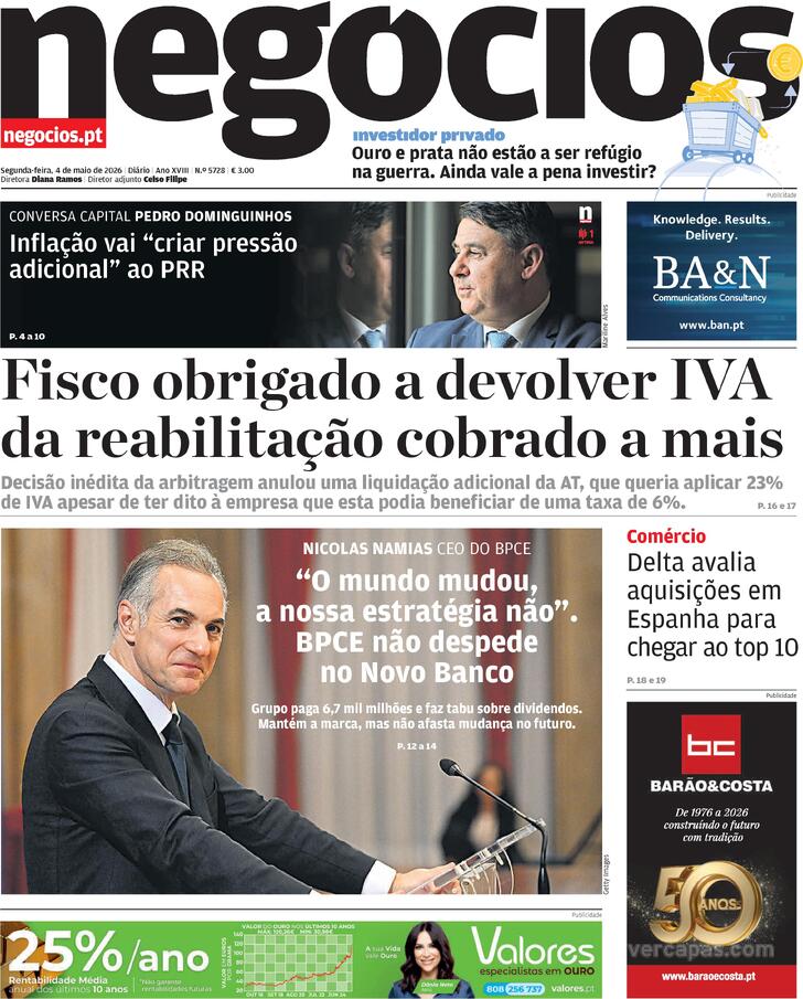 Capa Jornal de Neg�cios - 2026-05-04