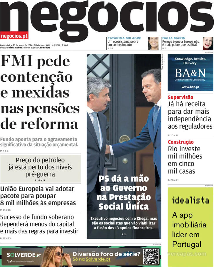 Capa Jornal de Neg�cios - 2026-06-25