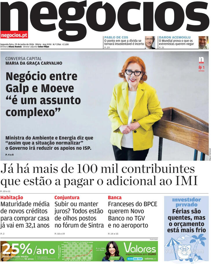 Capa Jornal de Neg�cios - 2026-06-29