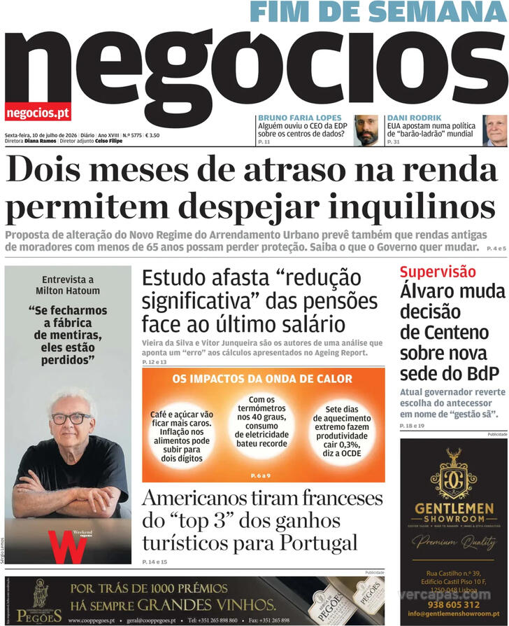 Capa Jornal de Neg�cios - 2026-07-10