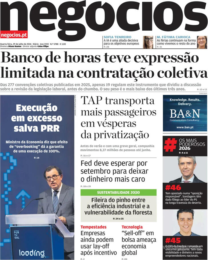 Capa Jornal de Neg�cios - 2026-07-29