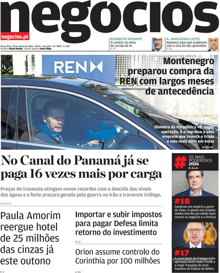 Capa Jornal de Neg�cios - 2026-08-18