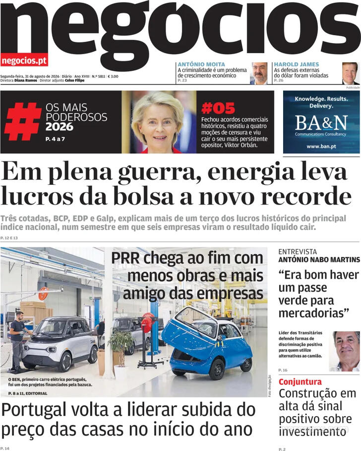Capa Jornal de Neg�cios - 2026-08-31